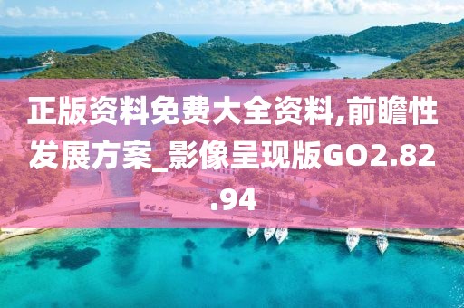 正版资料免费大全资料,前瞻性发展方案_影像呈现版GO2.82.94