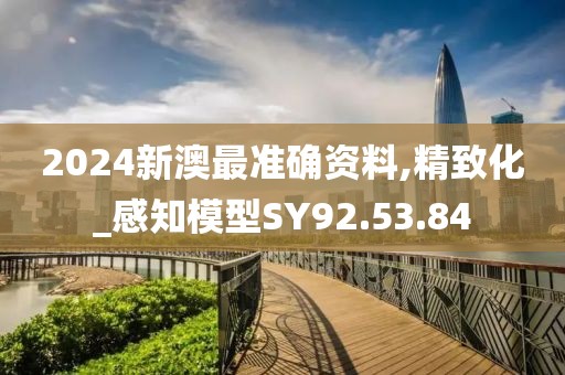 2024新澳最准确资料,精致化_感知模型SY92.53.84