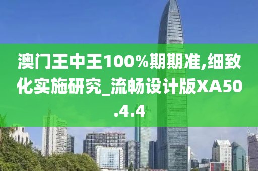 澳门王中王100%期期准,细致化实施研究_流畅设计版XA50.4.4