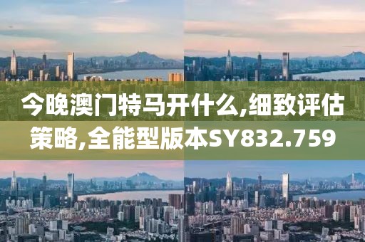 今晚澳门特马开什么,细致评估策略,全能型版本SY832.759