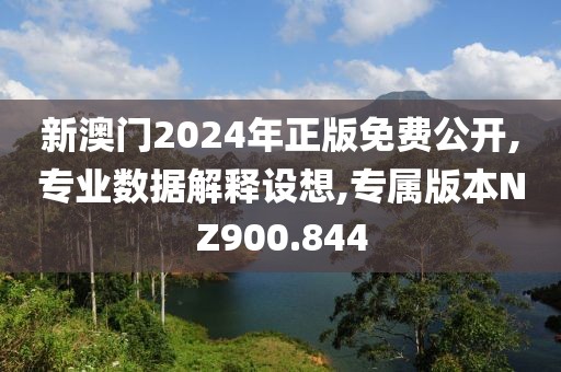 新澳门2024年正版免费公开,专业数据解释设想,专属版本NZ900.844