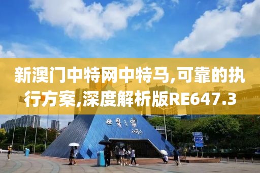 新澳门中特网中特马,可靠的执行方案,深度解析版RE647.3
