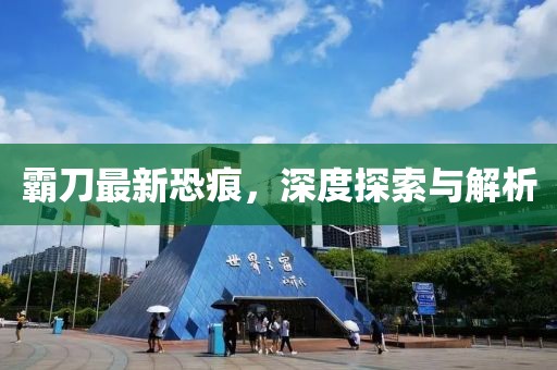 霸刀最新恐痕，深度探索与解析