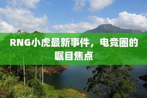RNG小虎最新事件，电竞圈的瞩目焦点