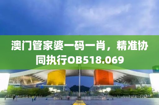 澳门管家婆一码一肖，精准协同执行OB518.069