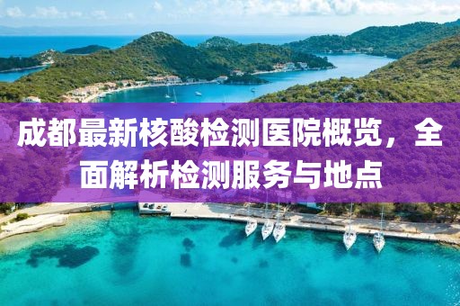 成都最新核酸检测医院概览，全面解析检测服务与地点
