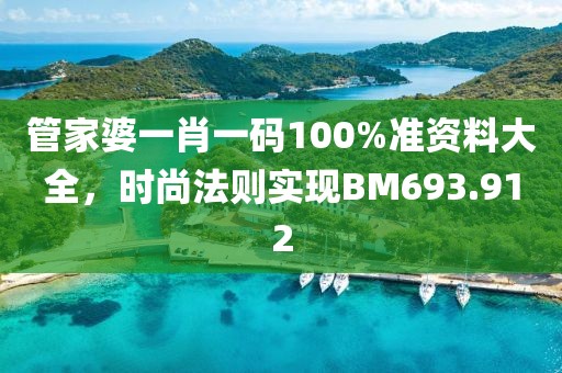 管家婆一肖一码100%准资料大全，时尚法则实现BM693.912