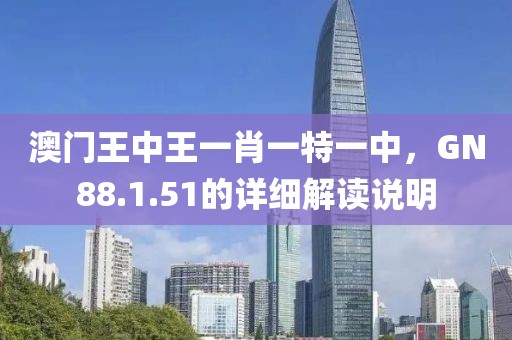 澳门王中王一肖一特一中，GN88.1.51的详细解读说明